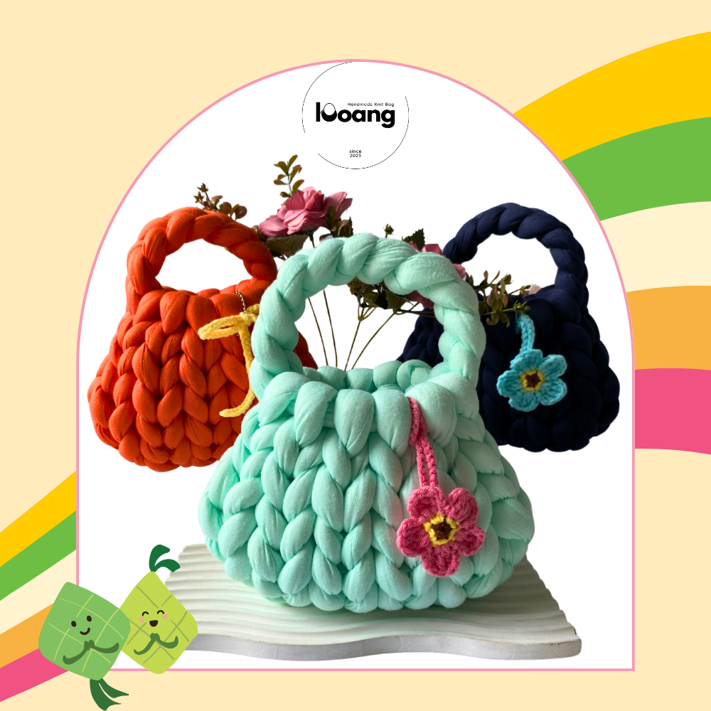 Workshop Roopa Roopy Chunky Bag by diwaktu.looang